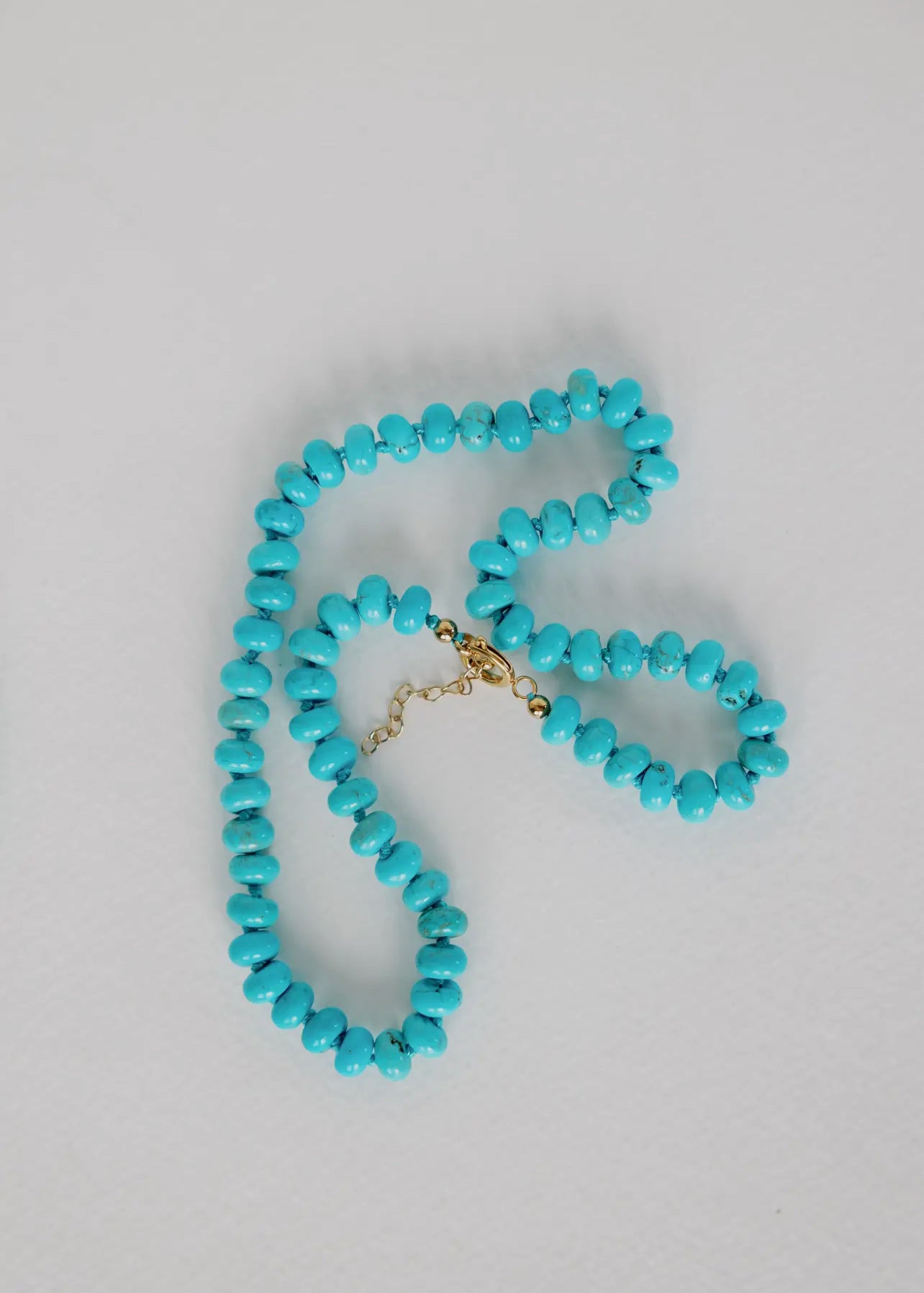 St Armands 18” Genuine Turquoise Candy Necklace