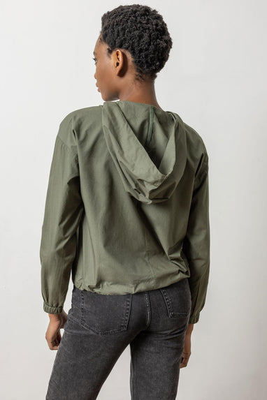 Lilla P Poplin Hoodie