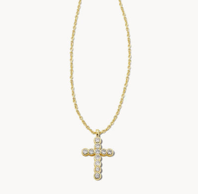 Kendra Scott Cross Crystal Necklace