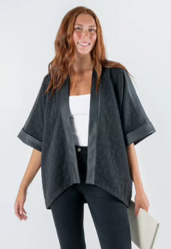 Emily McCarthy Coco Cape Jet Black