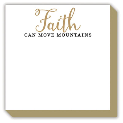 Rosanne Beck Faith Can Move Mts Luxe Notepad