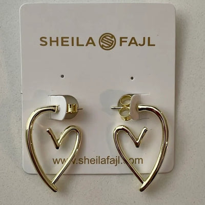 Sheila Fajl Shiny Sarina Studs