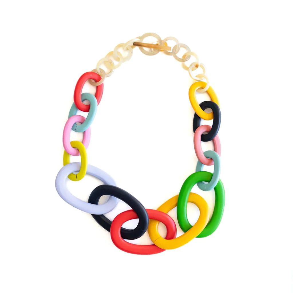 Sunshine Tienda Rainbow Chain Necklace