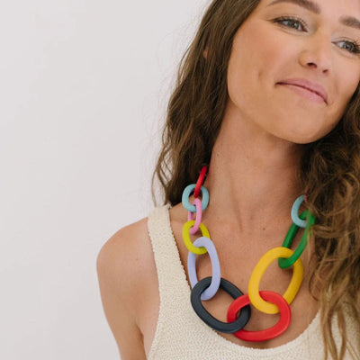 Sunshine Tienda Rainbow Chain Necklace