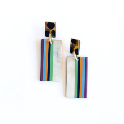 Sunshine Tienda Sullivan's Island Cabana Earrings