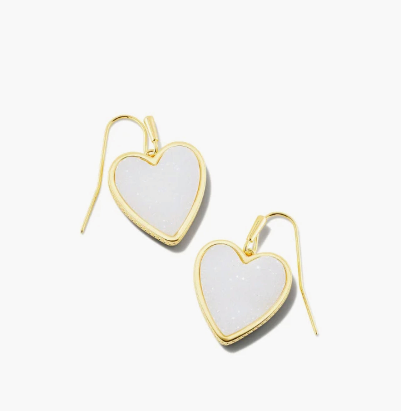 Kendra Scott Heart Drop Earrings
