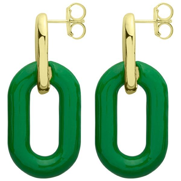 Sheila Fajl Small Shakedown Earrings Green